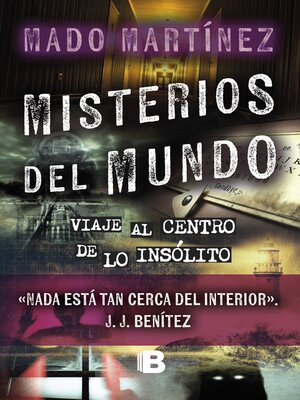 cover image of Misterios del mundo